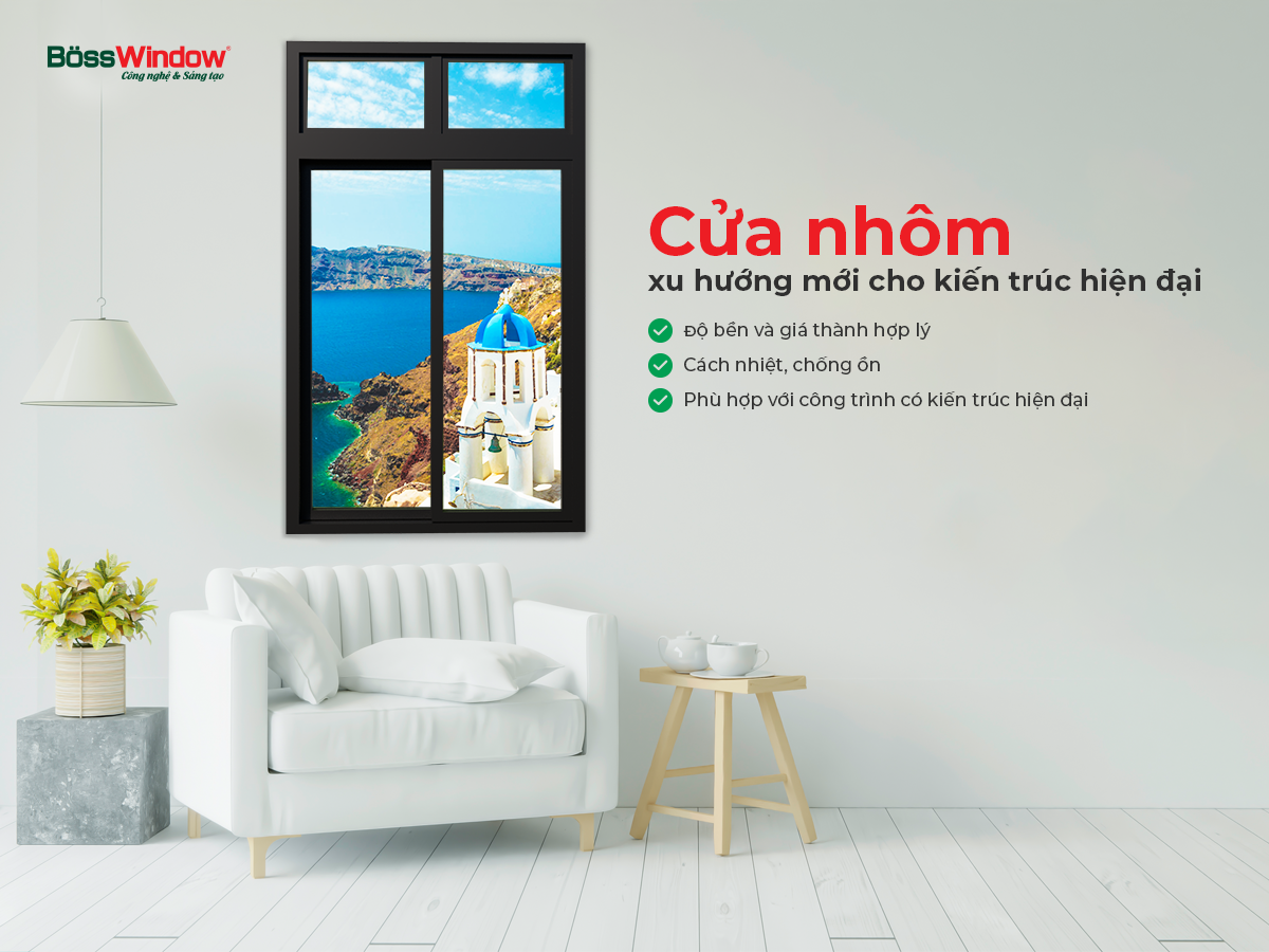 các mẫu cửa nhôm hệ đẹp