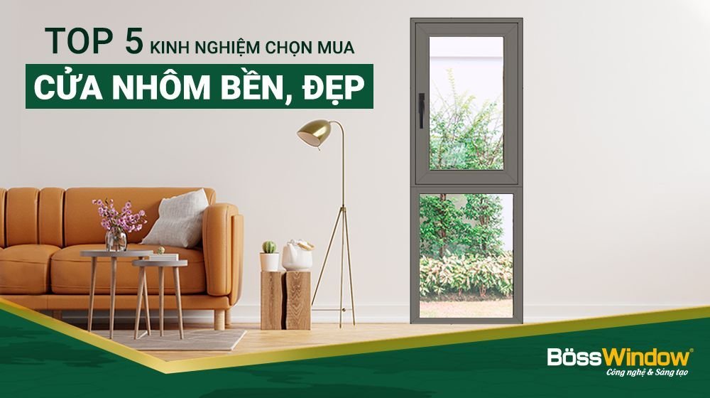 Cửa sổ khung nhôm kính
