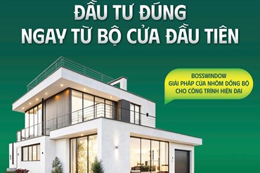 Những chi tiết quyết định tính thẩm mỹ của bộ cửa nhôm cao cấp
