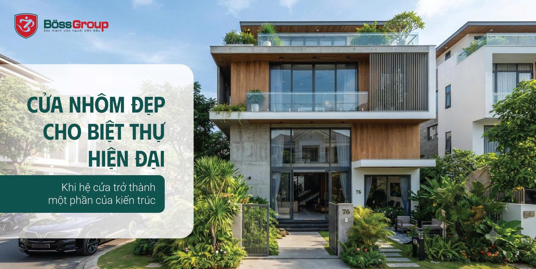 XU HƯỚNG THIẾT KẾ CỬA NHÔM HIỆN ĐẠI NĂM 2026